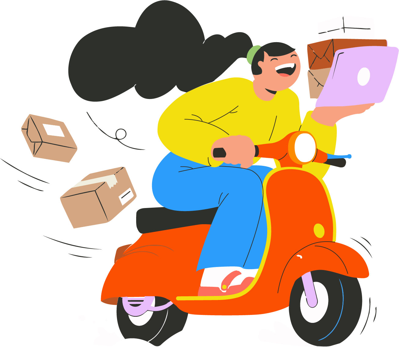 Fast support delivery